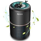 AIRTOK Luftreiniger Allergiker mit Aromatherapiefunktion, HEPA Luftfilter von Schimmel Staub Pollen Gerüche, 99,97%...